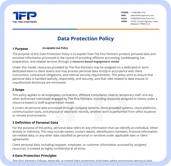 Data Protection Policy